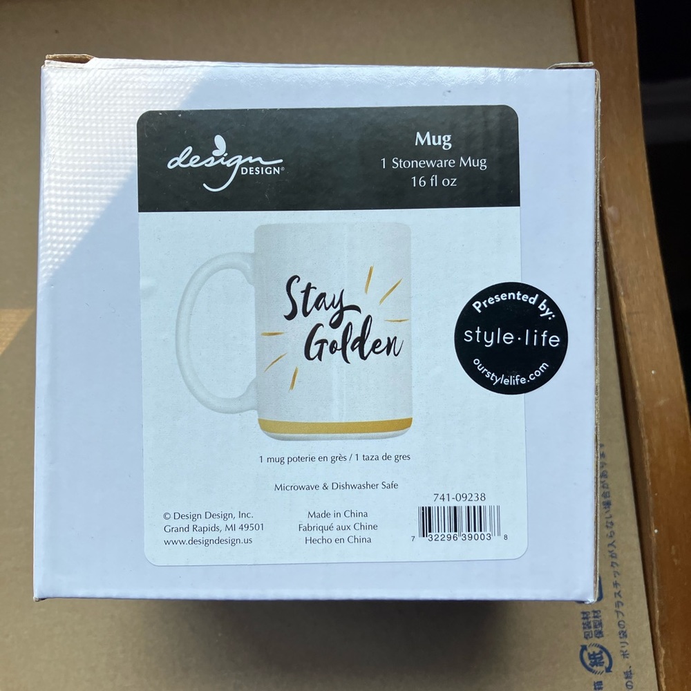 Style.Life Stay Golden Mug